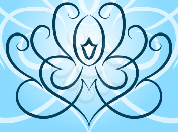 Royalty Free Clipart Image of a Tattoo Element