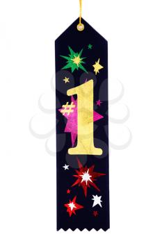 Royalty Free Photo of a 1st Place Ribbon 