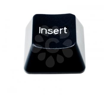 Royalty Free Photo of an Insert Button on a Computer Keyboard