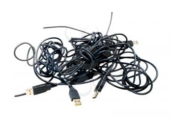 Royalty Free Photo of Usb Cables