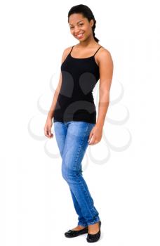 Royalty Free Photo of a Female Model Standing