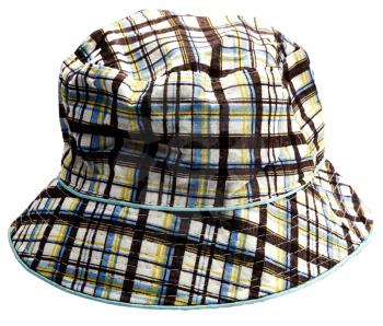 Royalty Free Photo of a Checkered Fedora Hat