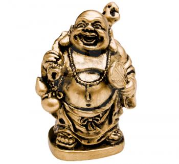 Royalty Free Photo of a Laughing Buddha Figurine