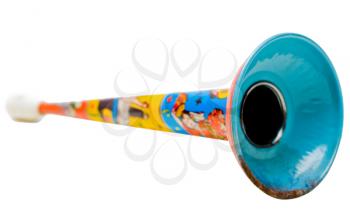 Royalty Free Photo of a Metal Vuvuzela
