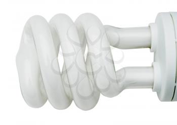 Royalty Free Photo of an Energy Efficient Lightbulb
