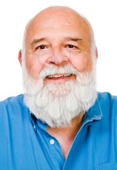 Royalty Free Photo of a Elderly Man Smiling