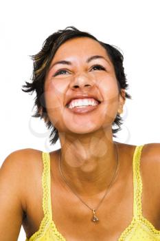 Royalty Free Photo of a Young Woman Smiling