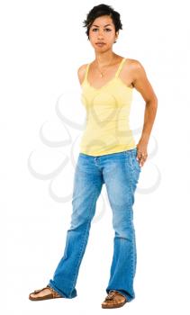 Royalty Free Photo of a Young Woman Posing