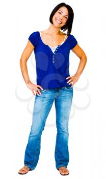 Royalty Free Photo of a Woman Posing