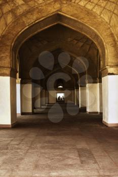 Interiors of a mausoleum, Tomb Of Akbar The Great, Sikandra, Agra, Uttar Pradesh, India