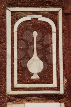 Architectural detail of a mausoleum, Itmad-ud-Daulah's Tomb, Agra, Uttar Pradesh, India