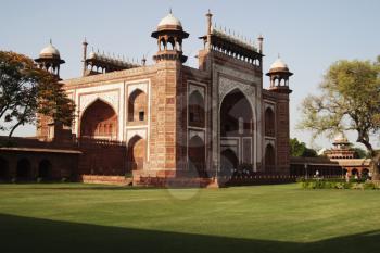Gateway of a mausoleum, Taj Mahal, Agra, Uttar Pradesh, India