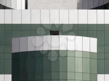 Low angle view of an office building, Gurgaon, Haryana, India
