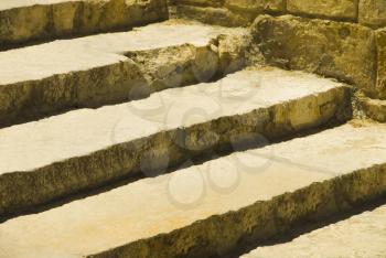 Close-up of steps, Malta