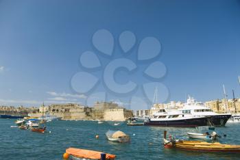 Boats in the sea, Malta