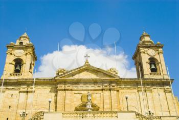 Low angle view of a church, Malta