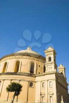 Low angle view of a church, Rotunda of St. Marija Assunta, Mosta, Malta