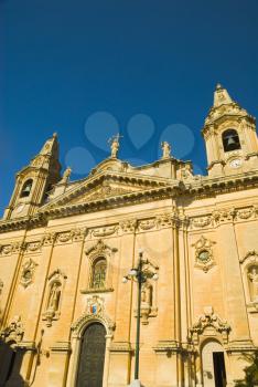 Facade of a church, Our Lady of Victory Church, Naxxar, Malta