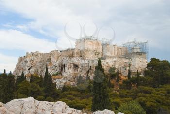 Citadel under renovation, Acropolis, Athens, Greece