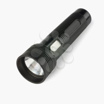 Close-up of a flashlight