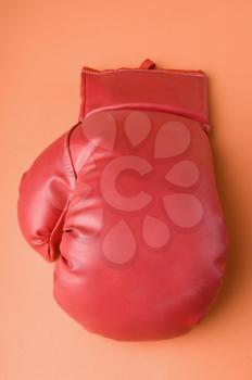 Close-up of a boxing glove