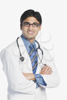 Portrait of a doctor smiling