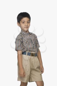 Portrait of a boy standing
