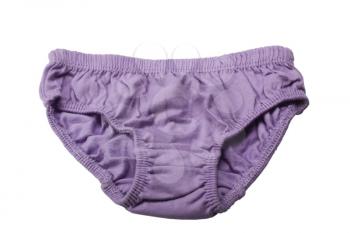 Close-up of purple underpants