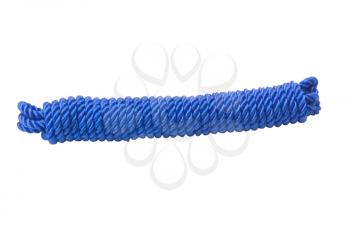 Close-up of a nylon rope bundle