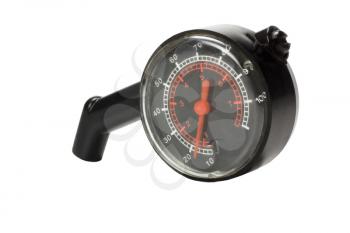 Close-up of a pressure gauge
