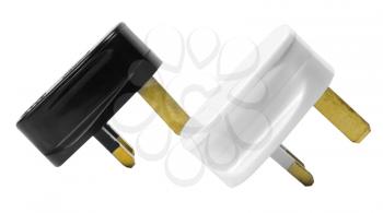 Close-up of electrical plugs