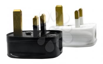 Close-up of electrical plugs