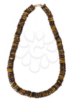 Close-up of necklace of beads
