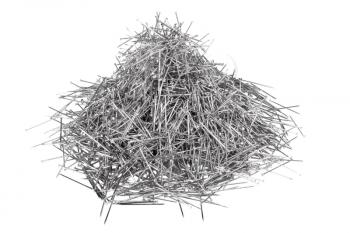Heap of straight pins