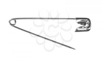 Close-up of a safety pin