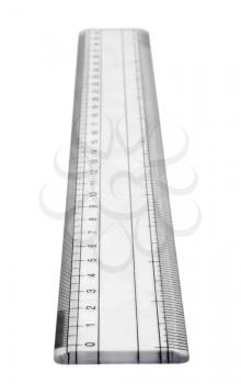 Close-up of a ruler