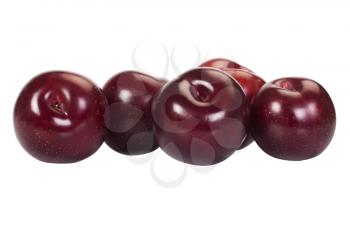 Close-up of plums