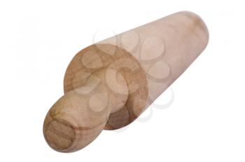 Close-up of a rolling pin