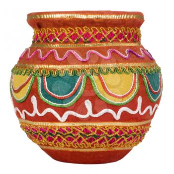 Close-up of a decorative pot