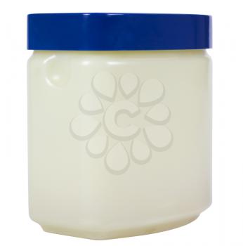 Close-up of a jar of beauty cream