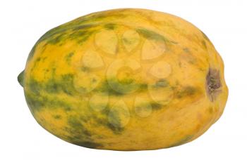 Close-up of a papaya