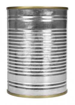 Close-up of a metal container