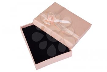 Close-up of an empty gift box