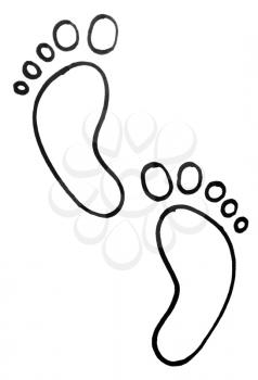 Outline of footprint