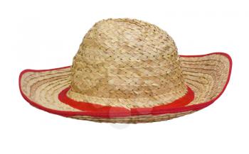 Close-up of a straw hat