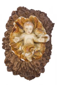 Figurine of baby Jesus