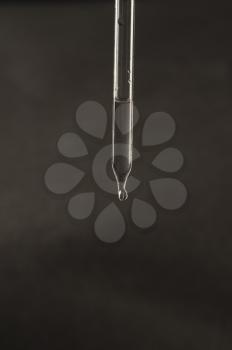 Close-up of a pipette
