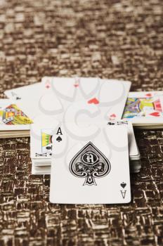 Ace of spade on other cards