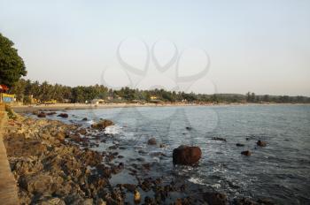 Rocks on the coast, Goa, India