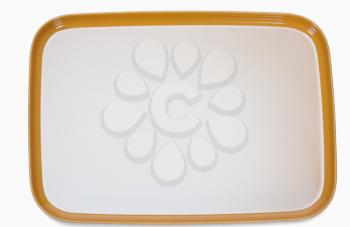 Close-up of an empty tray